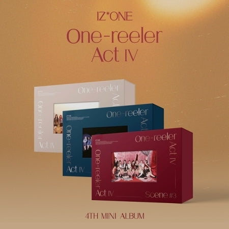 IZ*ONE - [One-Reeler Act IV] (4th Mini Album 3 Version SET)