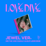 IVE - [LOVE DIVE] 2nd Single Album LIMITED Edition Jewel Case REI Version