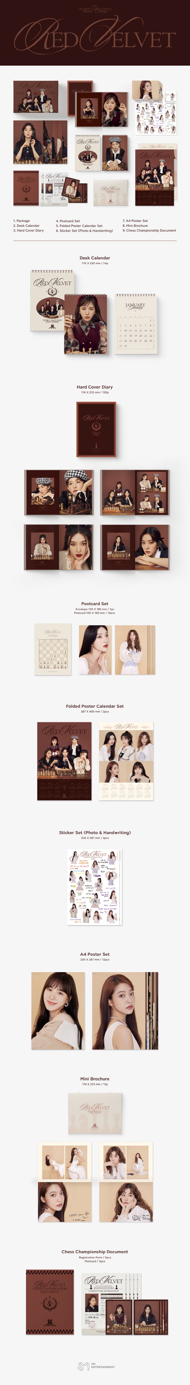 RED VELVET - [2022 SEASON'S GREETINGS] – kpopalbums.com