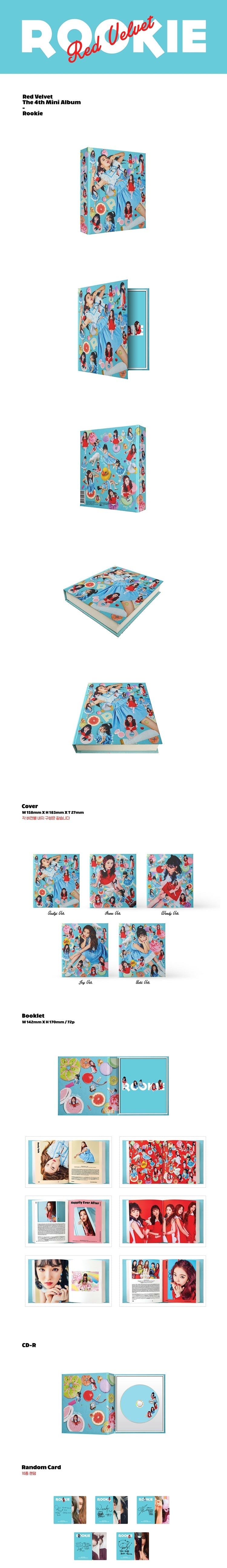 1 CD
1 Booklet (72 pages)
1 Photo Card (random out of 10 types)