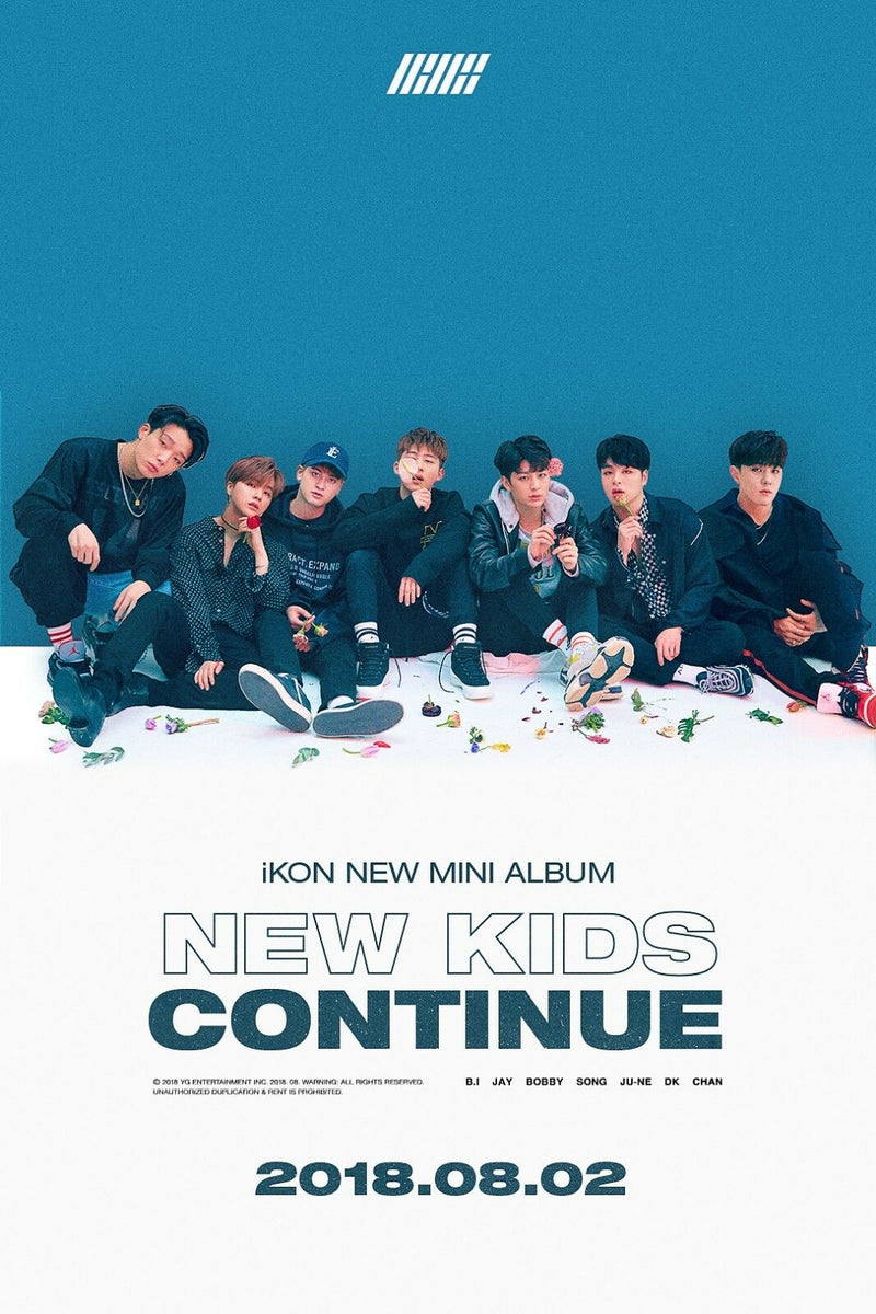 iKON - [New Kids Continue] (Album BLUE Version) – kpopalbums.com
