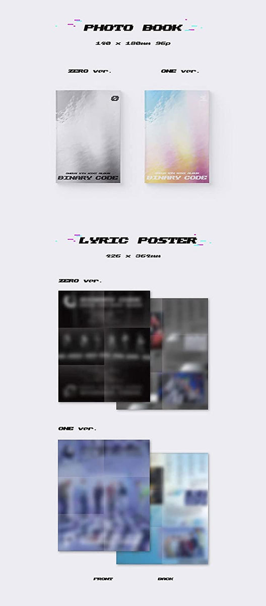 Oneus - [Binary Code] (5th Mini Album ZERO Version) – kpopalbums.com