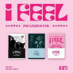 (G)I-DLE - [I feel] 6th Mini Album POCAALBUM 3 Version SET