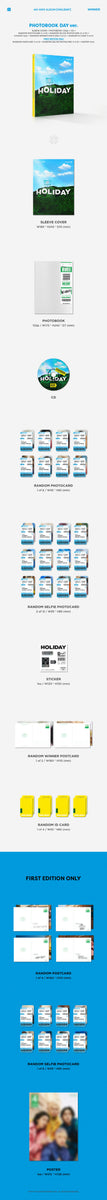 WINNER holiday サイン入り アルバム WINNER CD – YGEX OFFICIAL SHOP