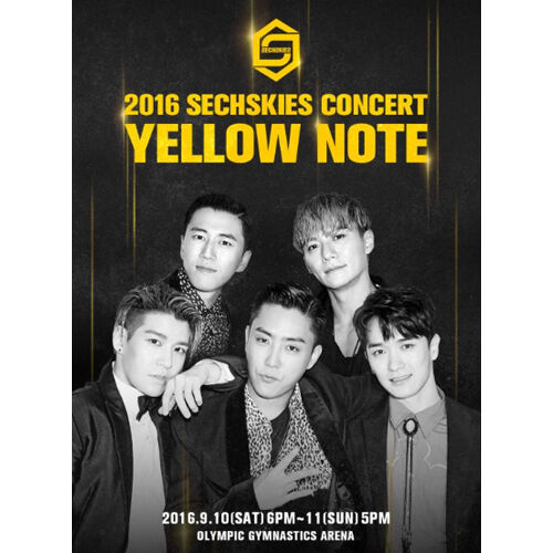 SECHSKIES - [YELLOW NOTE] (2016 SECHSKIES CONCERT Live DVD Package)