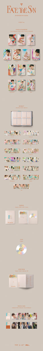 face the sun carat盤 ユニバ 特典 the8 ミンハオ SEVENTEEN THE8 ミンハオ FACE THE SUN カラット盤 バインダー