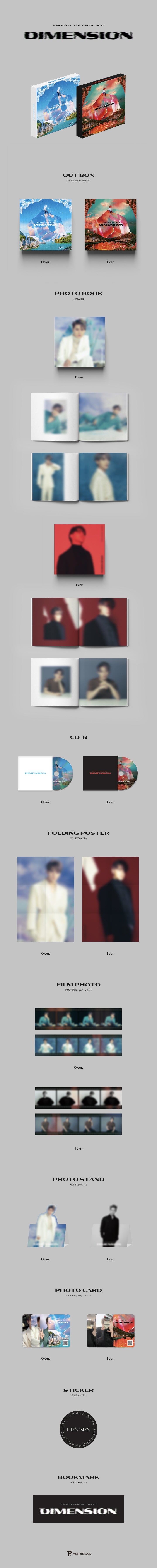 1 CD
1 Photo Book
1 Folded Poster
1 Film Photo (random out of 2 types)
1 Photo Stand
1 Photo Card (random out of 3 types)
...