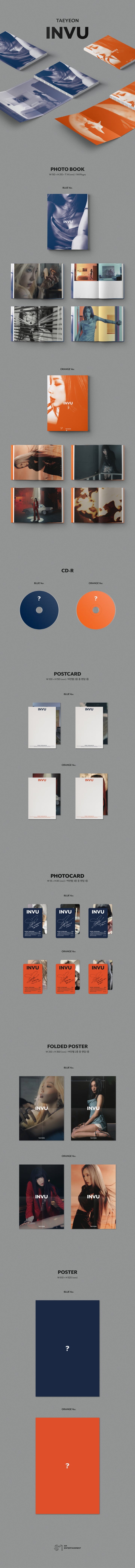 1 CD
1 Photo Book (144 pages)
1 Postcard (random out of 2 types)
1 Photo Card (random out of 3 types)
1 Folded Poster (ran...