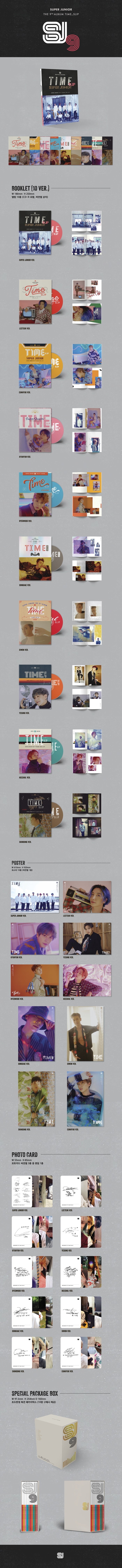 SUPER JUNIOR TIME SLIP トレカ付き 楽天市場】【和訳選択】SUPER JUNIOR TIME SLIP 9TH ALBUM
