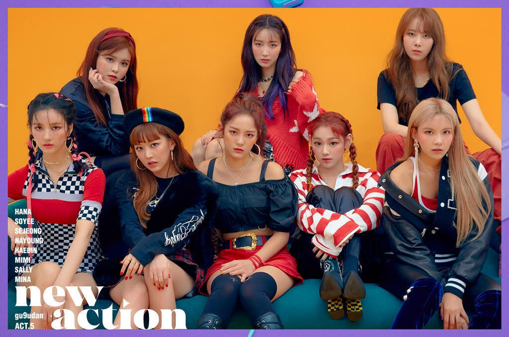 A new work containing the 'coolness' of the extreme idol Gugudan [Act.5 New Action] Gugudan, a troupe of idols who have re...