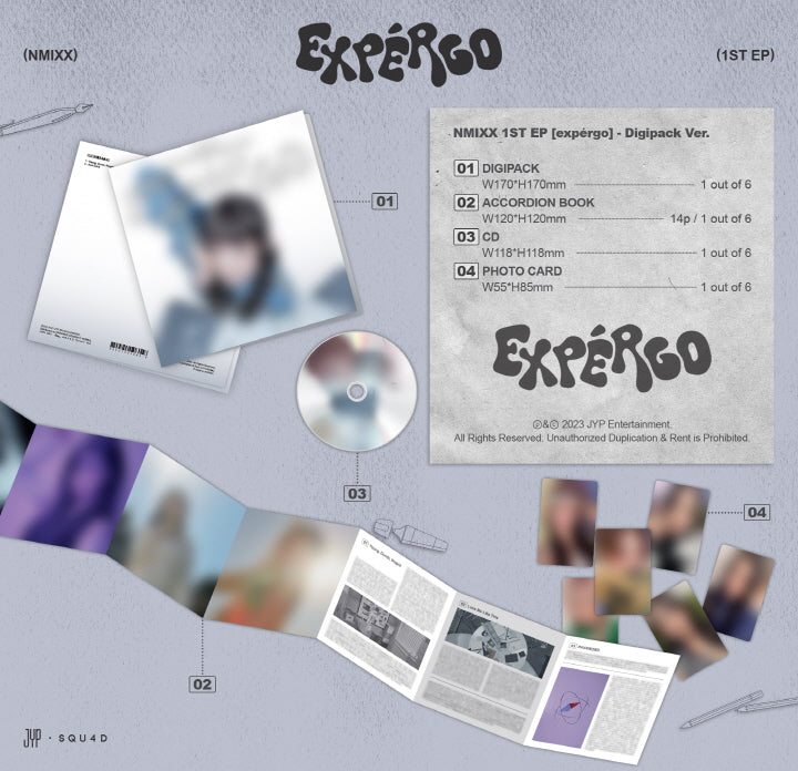 nmixx expergo limited ver. 限定盤 開封済 - メルカリ