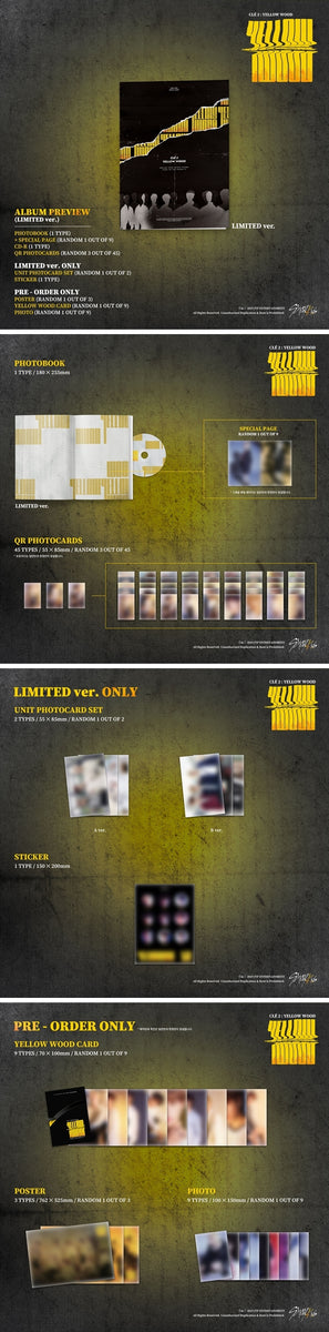 Stray Kids - [Cle 2:Yellow Wood] (Special Album Limited Edition