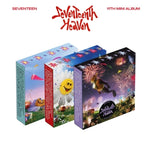 SEVENTEEN - [SEVENTEENTH HEAVEN] 11th Mini Album 3 Version SET + WEVERSE Gifts