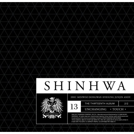SHINHWA - [UNCHANGING-TOUCH] (13th Album)