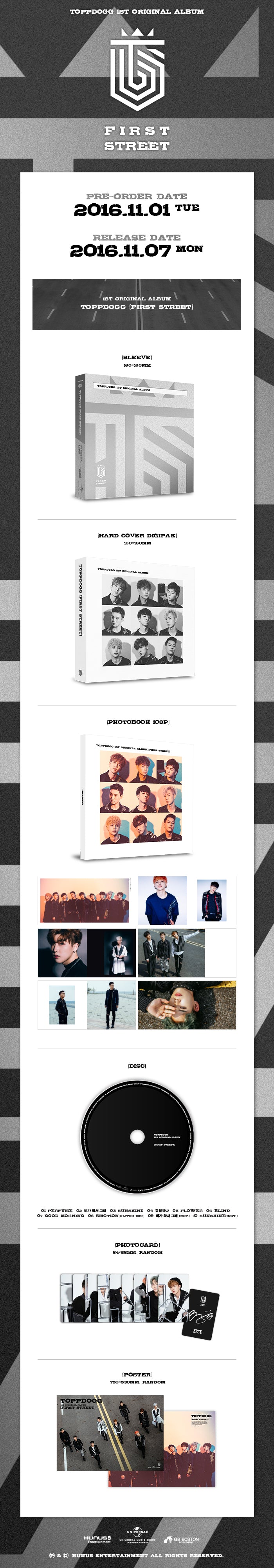 1 CD
1 Photo Book (108 pages)
1 Photo Card