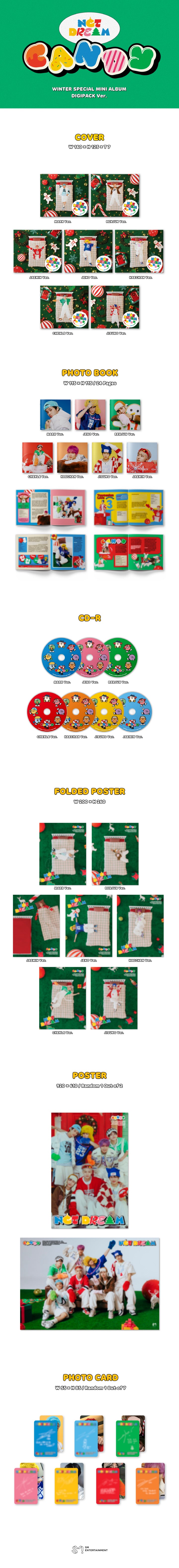 NCT DREAM - [CANDY] (Winter Special Mini Album DIGIPACK