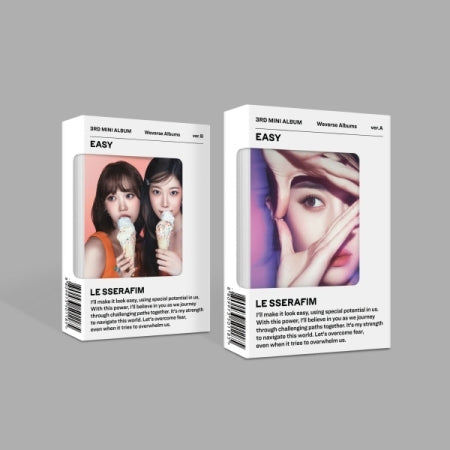 LE SSERAFIM - [EASY] 3rd Mini Album WEVERSE ALBUMS B (UNIT