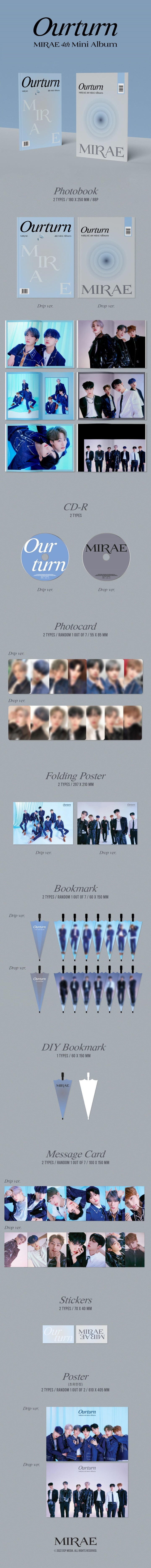 Into our Future! MIRAE 'Ourturn - MIRAE 4th Mini Album' ‘The Future of K-Pop’ Future Boys is back with their 4th mini albu...