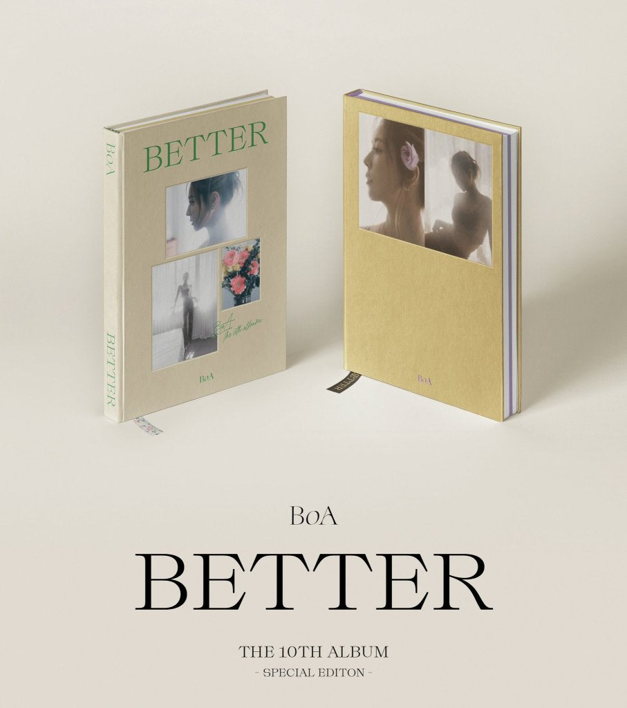 BoA - [Better Debut 20th Anniversary] 10th Album Special Edition 2 Version SET