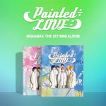 MEGAMAX - [PAINTED÷LOVE:)] 1st Mini Album RANDOM Version