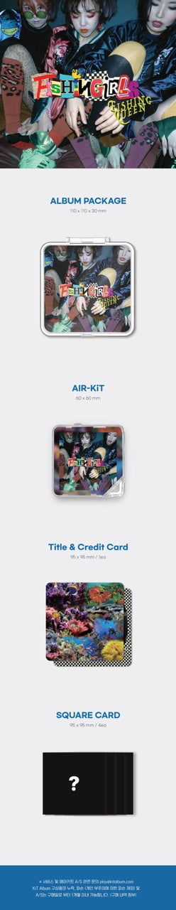 1 Air-KiT
1 Title & Credit Card
4 Square Cards