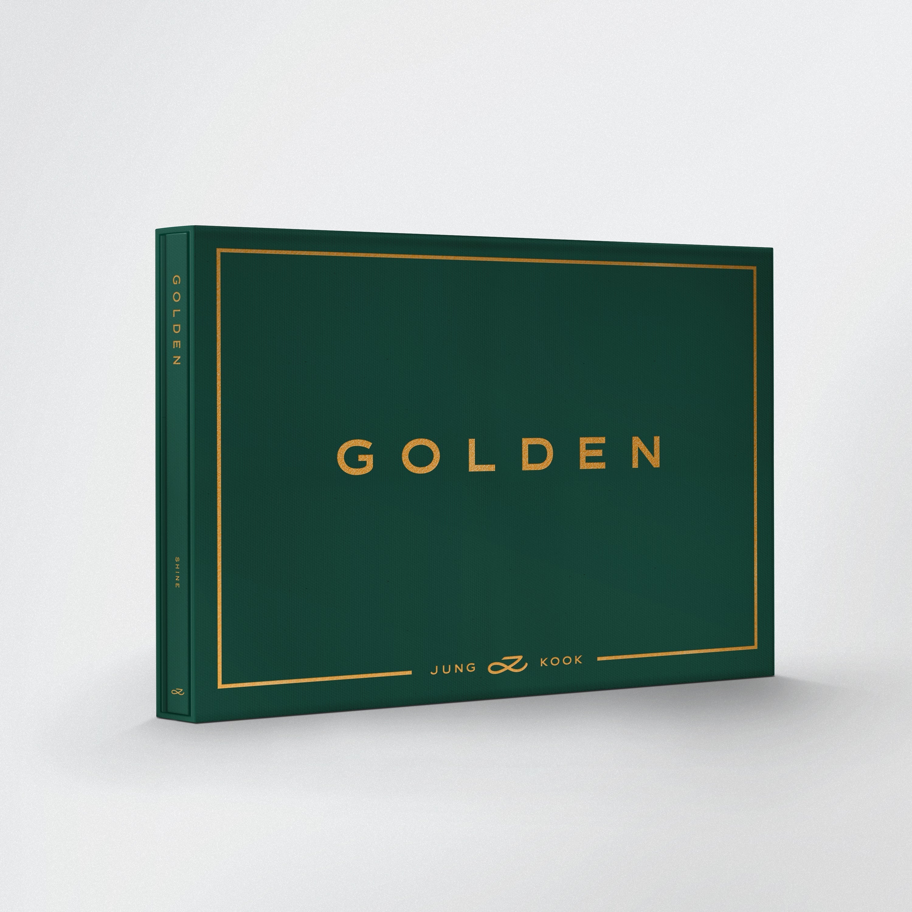 JUNG KOOK (BTS) - [GOLDEN] (SHINE Version + WEVERSE Gifts