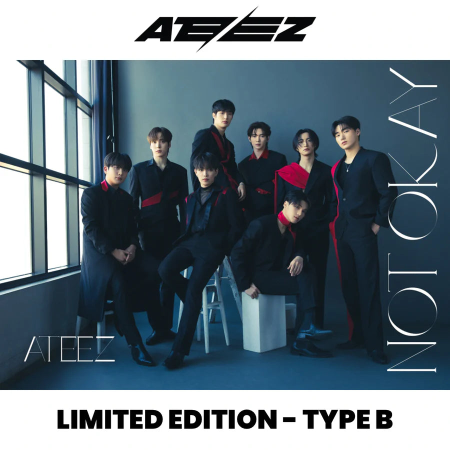 ATEEZ - [NOT OKAY] Japanese 3rd Single Album LIMITED Edition B Type –