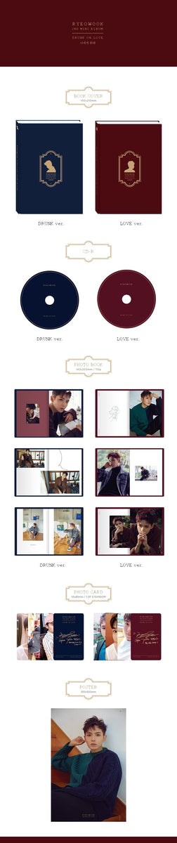 Super Junior Ryeowook - [Drunk On Love] (2nd Mini Album DRUNK