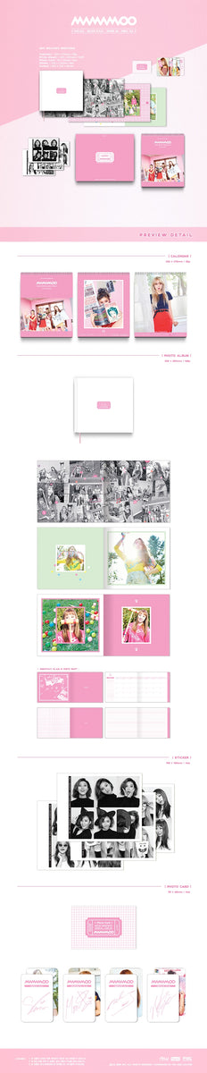 MAMAMOO ママム2017年　シーズングリーティングセット MAMAMOO - [2017 SEASON'S GREETINGS] – kpopalbums.com