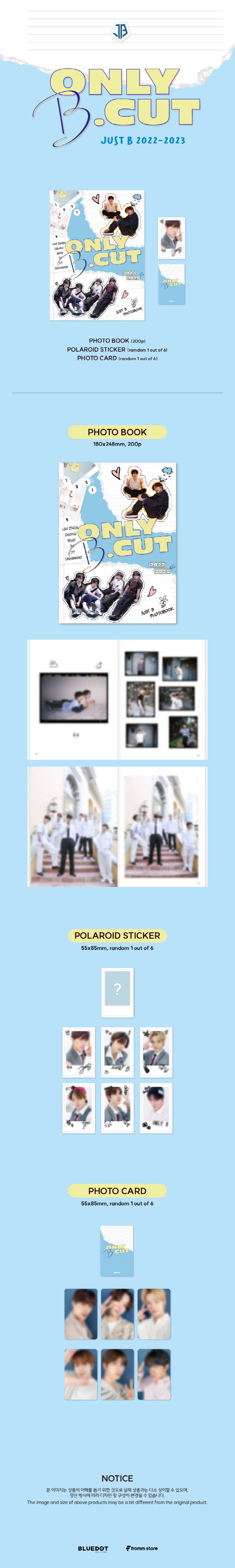 [Product composition] PHOTO BOOK / POLAROID STICKER / PHOTO CARD *Weight: About 1kg [product specifications] PHOTO BOOK : ...