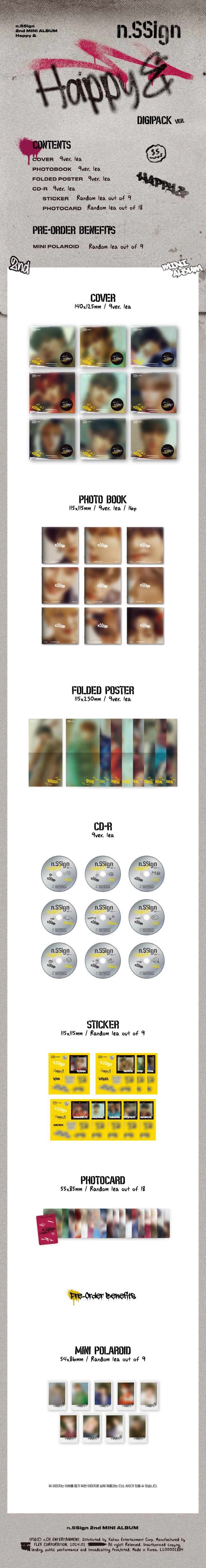 Amazon.co.jp: [ Digipack ver. ] n.SSign - 2ND MINI ALBUM