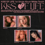 KISS OF LIFE - [MIDAS TOUCH] 1st Single Album JEWEL NATTY Version