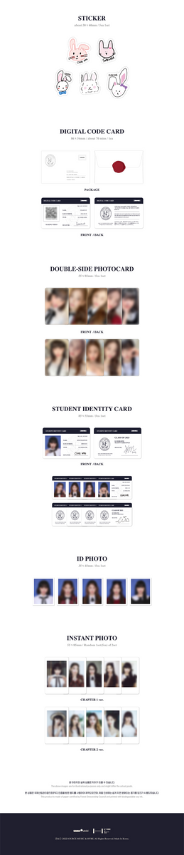LE SSERAFIM - [2023 Season's Greetings] – kpopalbums.com