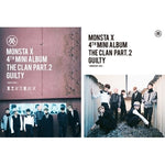 MONSTA X - [THE CLAN 2.5 PART.2 GUILTY] 4th Mini Album 2 Version SET
