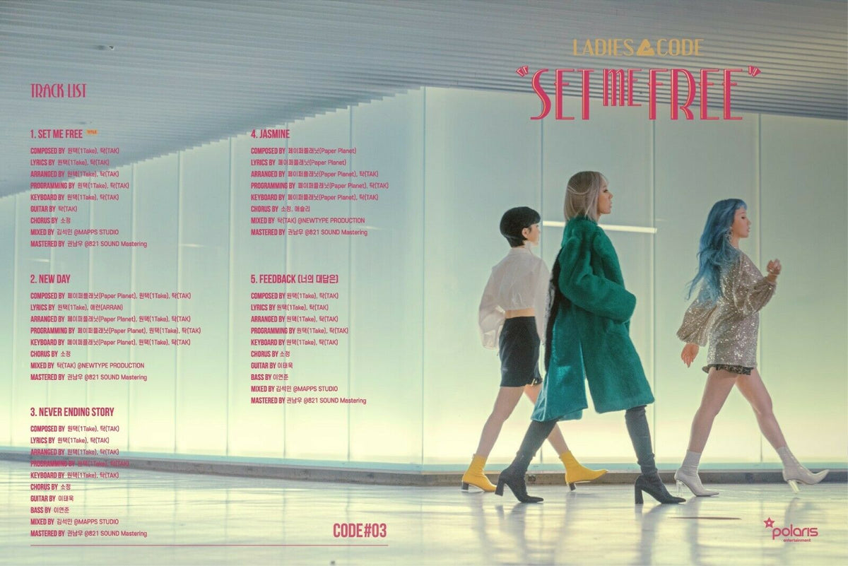 Ladies' Code - [Code#03 Set Me Free] (New Mini Album