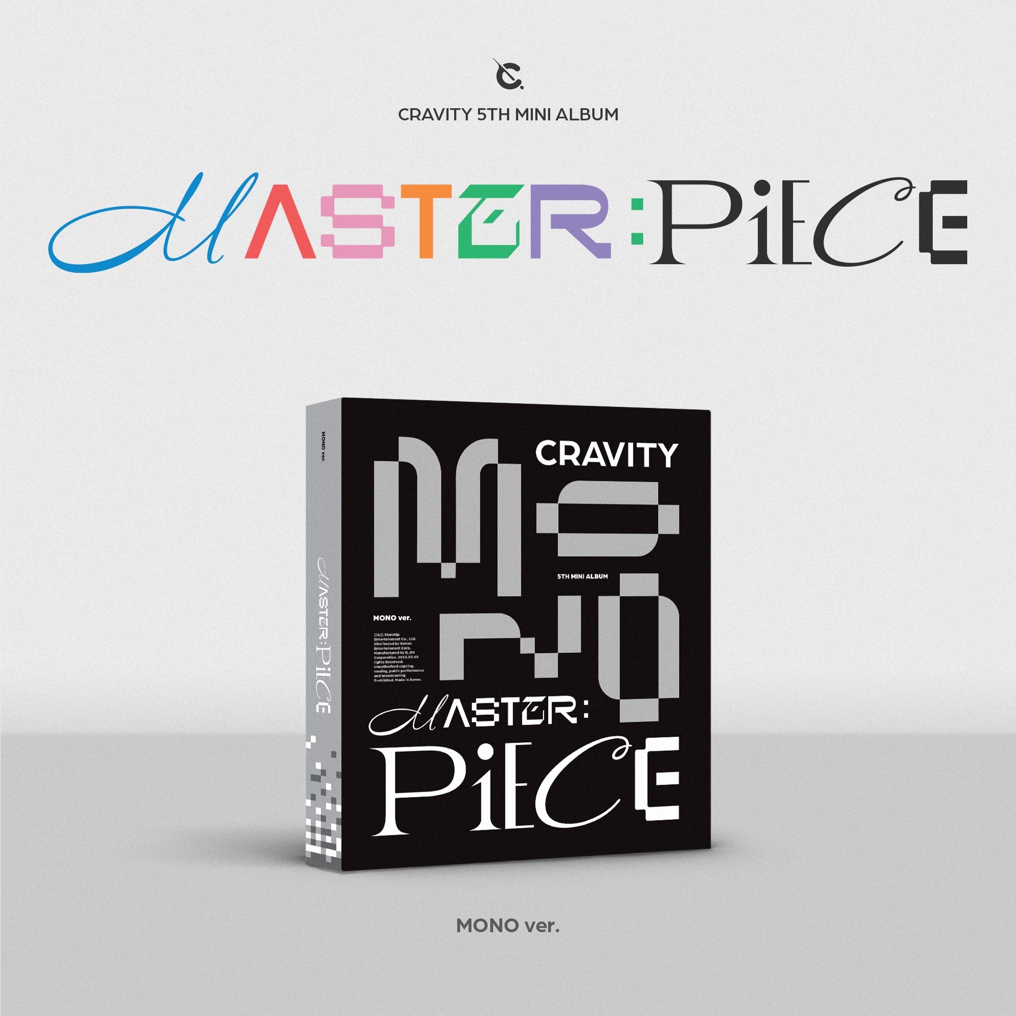 CRAVITY - [MASTER:PIECE] (5th Mini Album MONO Version