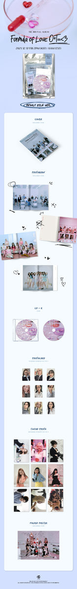 TWICE〜ジヒョ ラキドロ  FORMULA OFLOVE:O+T=<3> Amazon.com: TWICE Formula of Love: O+T=<3 3rd Album Contents