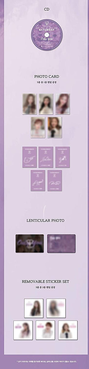 Saturday - [Only You] (5th Single Album) – kpopalbums.com