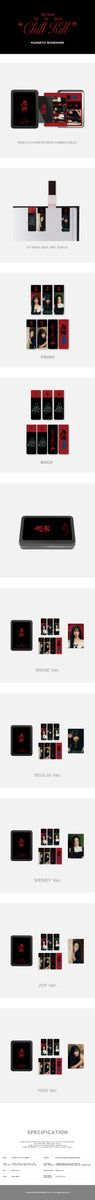 レドベル　chillkill ヨントントレカ　アイリーン Red Velvet - [Chill Kill] MAGNETIC BOOKMARK – kpopalbums.com