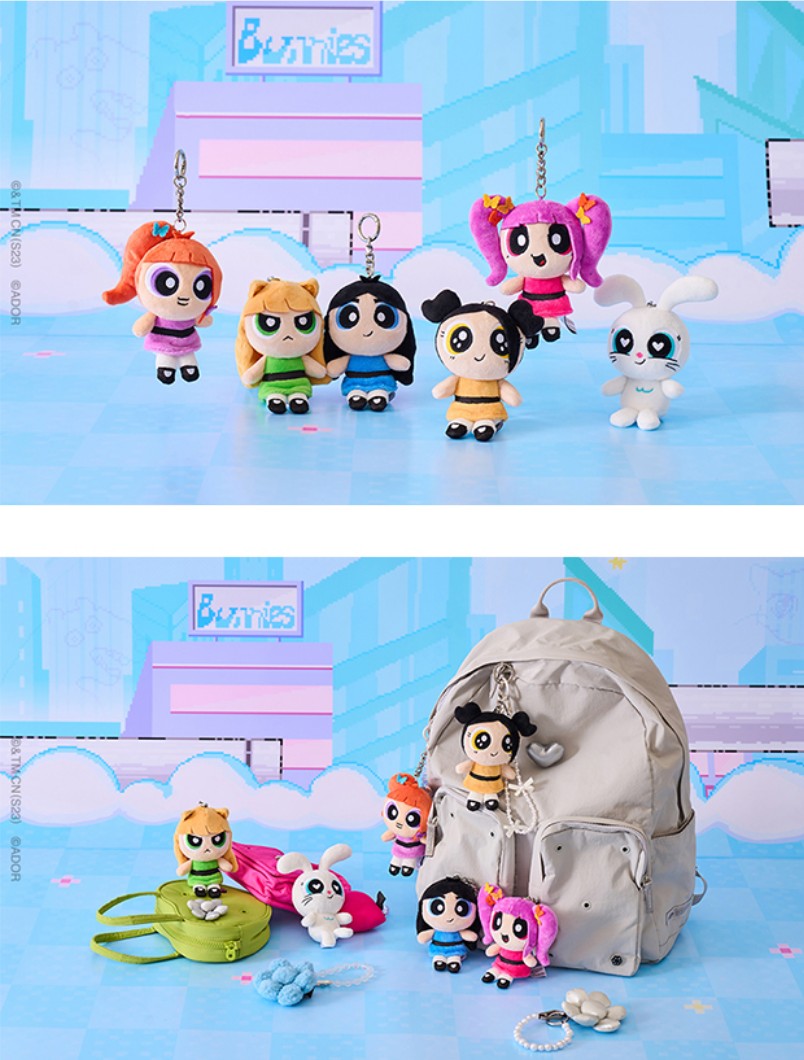 NewJeans - [THE POWERPUFF GIRLS X NJ] DOLL KEYRING MINJI