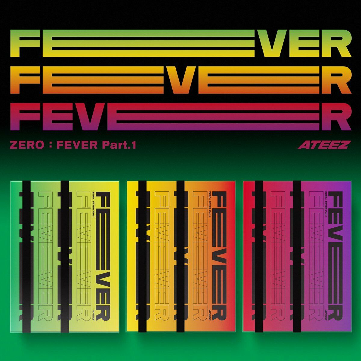Ateez - [Zero:Fever Part.1] (5th Mini Album RANDOM Version)