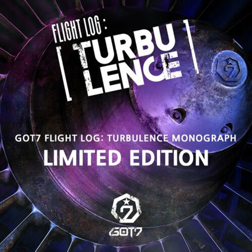 GOT7 - [FLIGHT LOG : TURBULENCE MONOGRAPH] DVD+150p Photo Book + Photo & Post Card 7 each SEALED