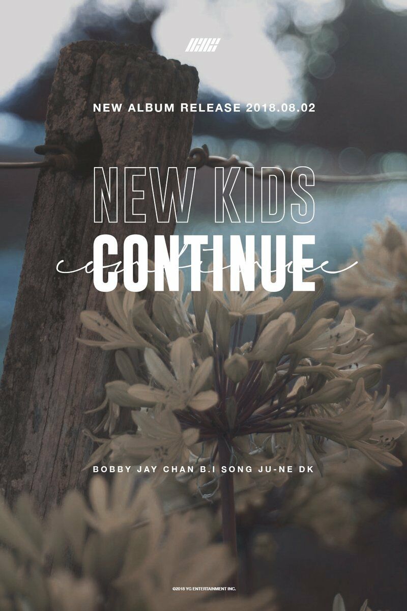 iKON MINI ALBUM [NEW KIDS : CONTINUE] Group icon's mini-album iKON MINI ALBUM [NEW KIDS : CONTINUE] will be released on Au...