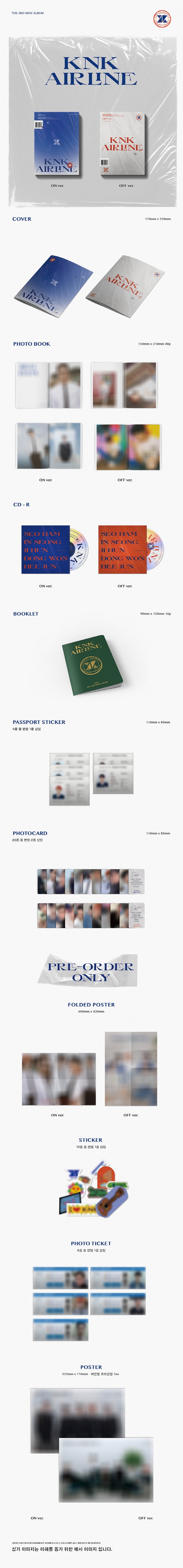 1 CD
1 Photo Book (48 pages)
1 Booklet (16 pages)
1 Passport Sticker
2 Photo Cards