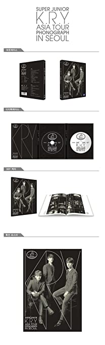 SUPER JUNIOR K.R.Y. ASIA TOUR [PHONOGRAPH] IN SEOUL DVD 2CD+Photobook