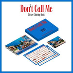 SHINEE - [Don't Call Me] Sticker Coloring Book