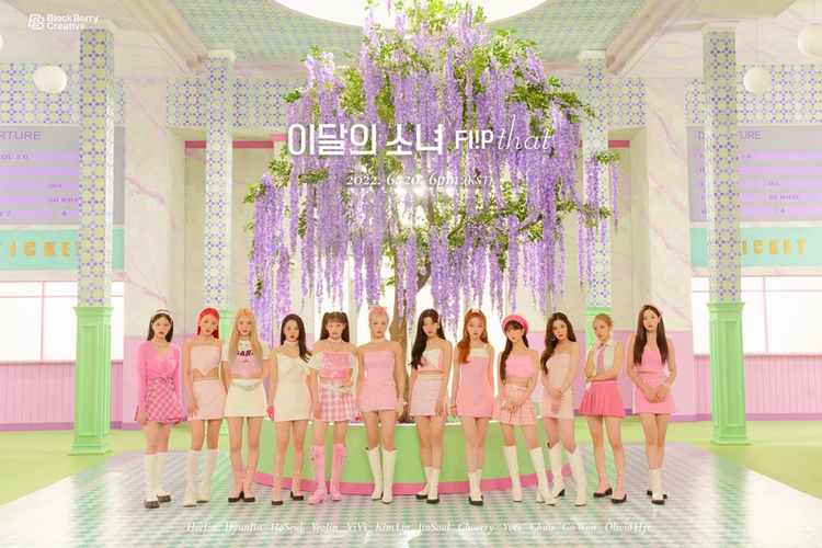 LOONA flip that サイン アルバム 今月の少女 ◇今月の少女 LOONA flip that サイン アルバム 今月の少女 ◇今月の少女