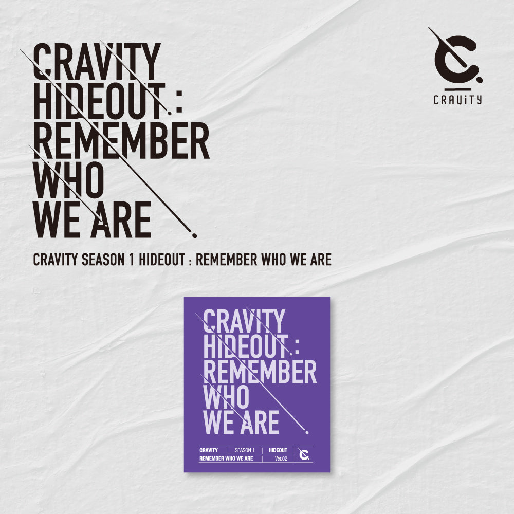 CRAVITY - [Hideout:Remember Who We Are] (Season1. Version.2)
