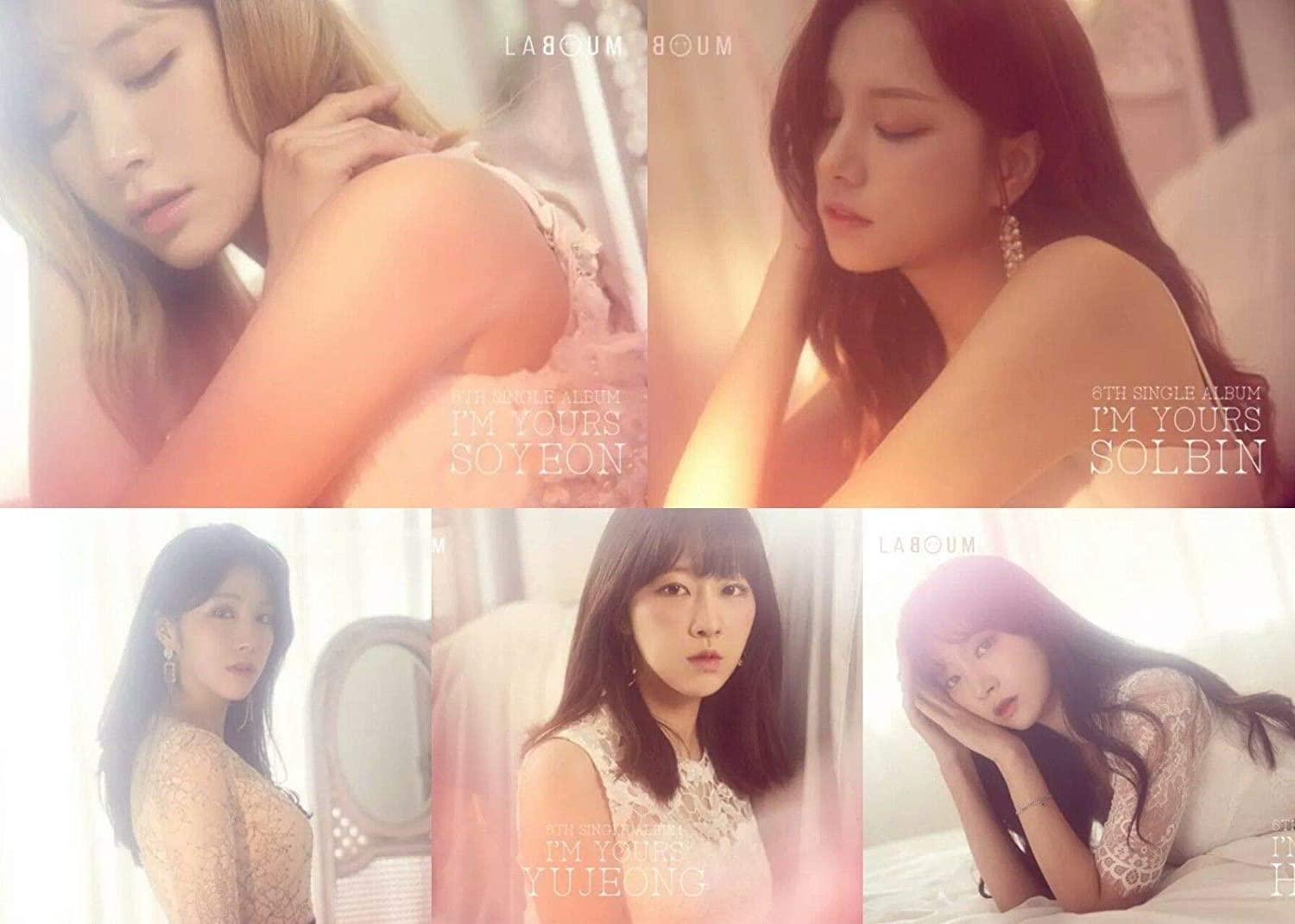 LABOUM I'M YOURS 韓国 アイドル CD 未開封 サイン付き
