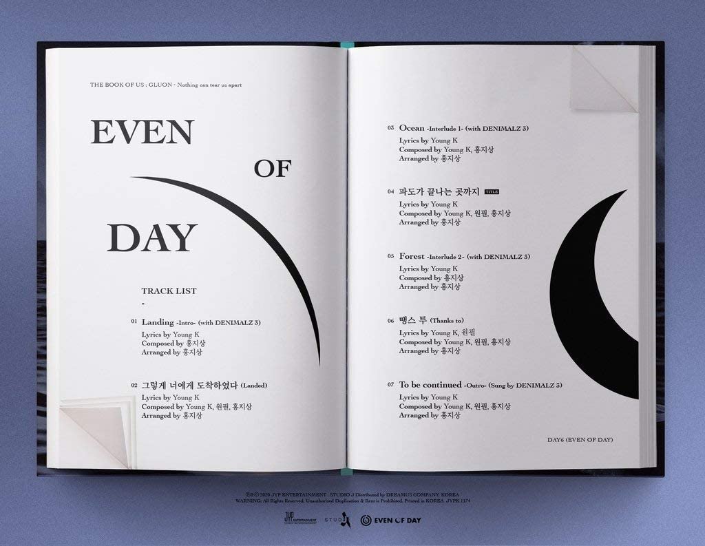DAY6 debuting their first unit in 5 years! DAY6 (Even of Day) first album 'The Book of Us : Gluon - Nothing can tear us ap...